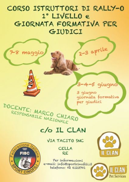 CORSO_rally_2 aprile al 6 giugno